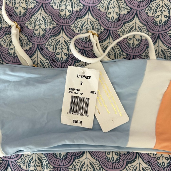 NWT L Space Rebel Heart Bikini Set - Picture 6 of 7
